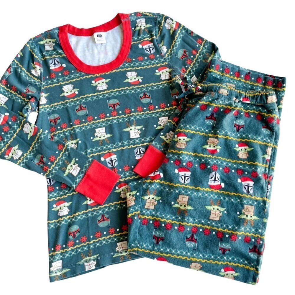 Hanna‎ Andersson Adult Cotton Star Wars Christmas Pajamas Set - Size Medium